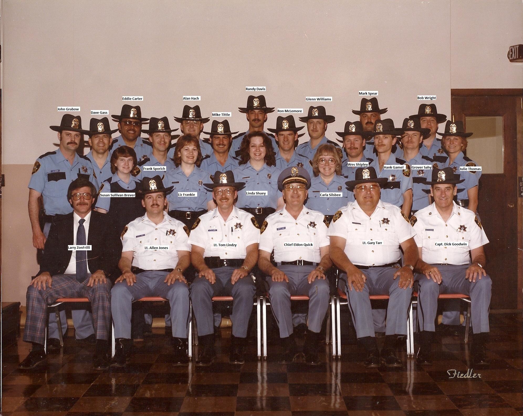 1980 Dept Photo Names Added