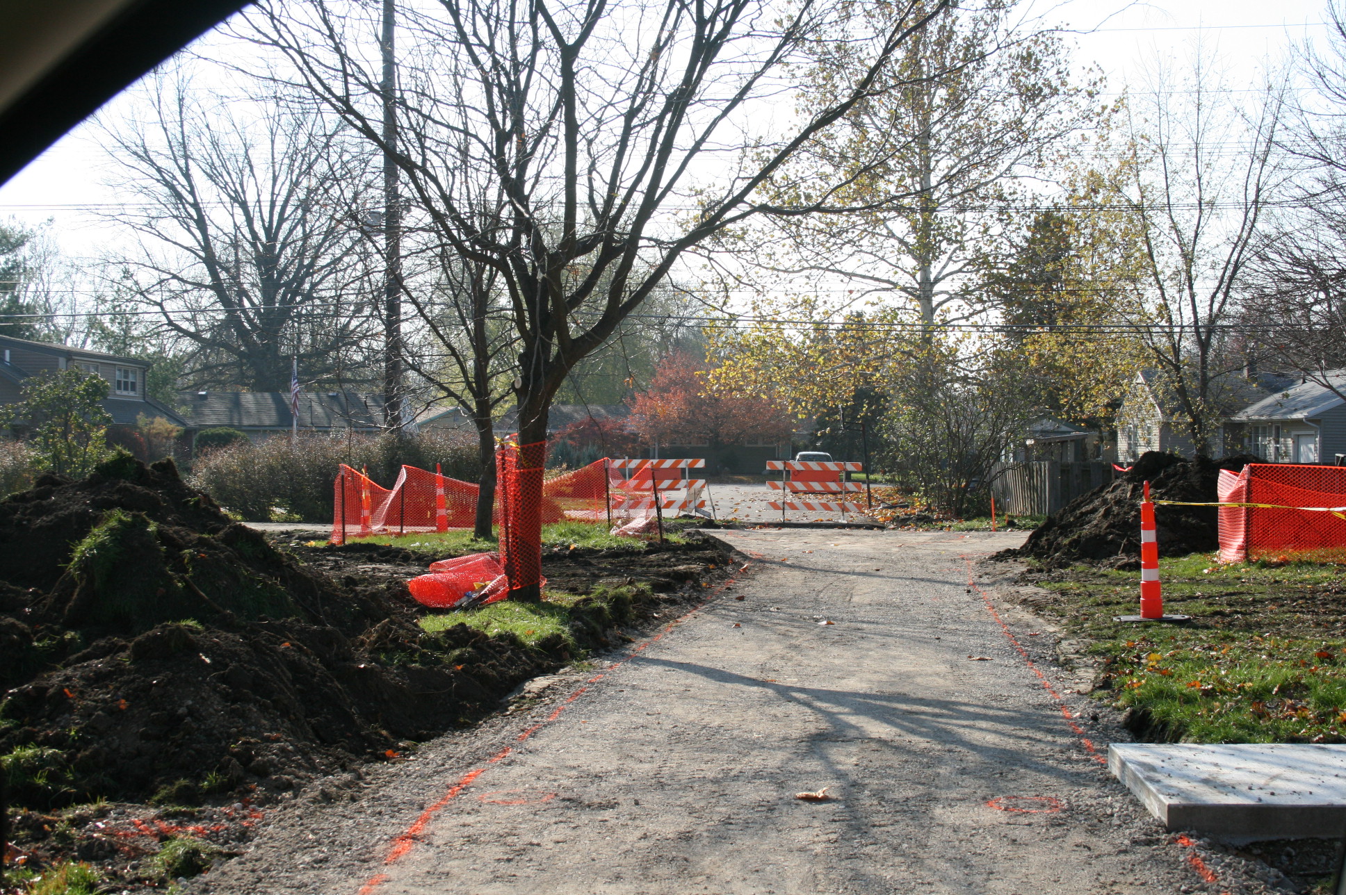 Bike Path Construction